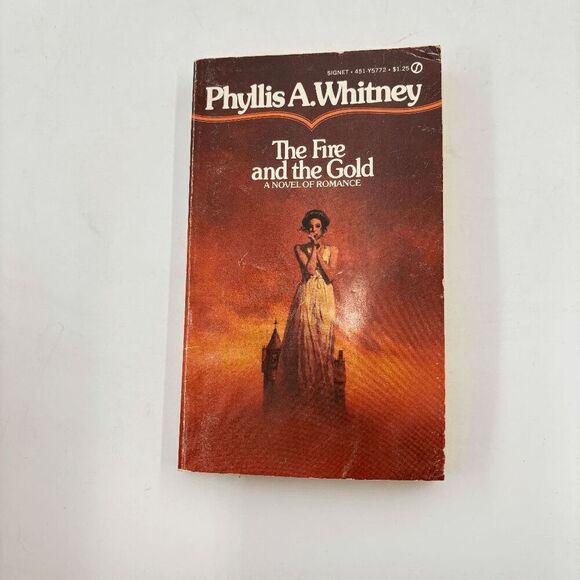 The Fire And The Gold By Phyllis A. Whitney. Romantic Suspense. Signet 1974 1st - Picture 1 of 6
